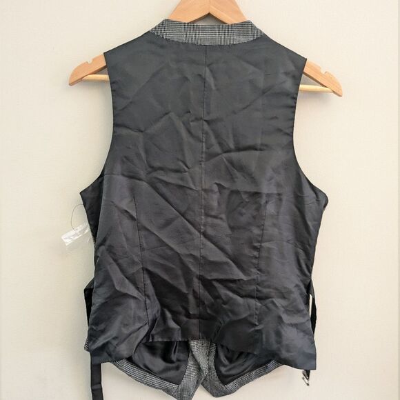 Norma Kamali Tweed Vest Top Size L NWOT - Picture 5 of 5